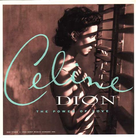 celine dion the power of love